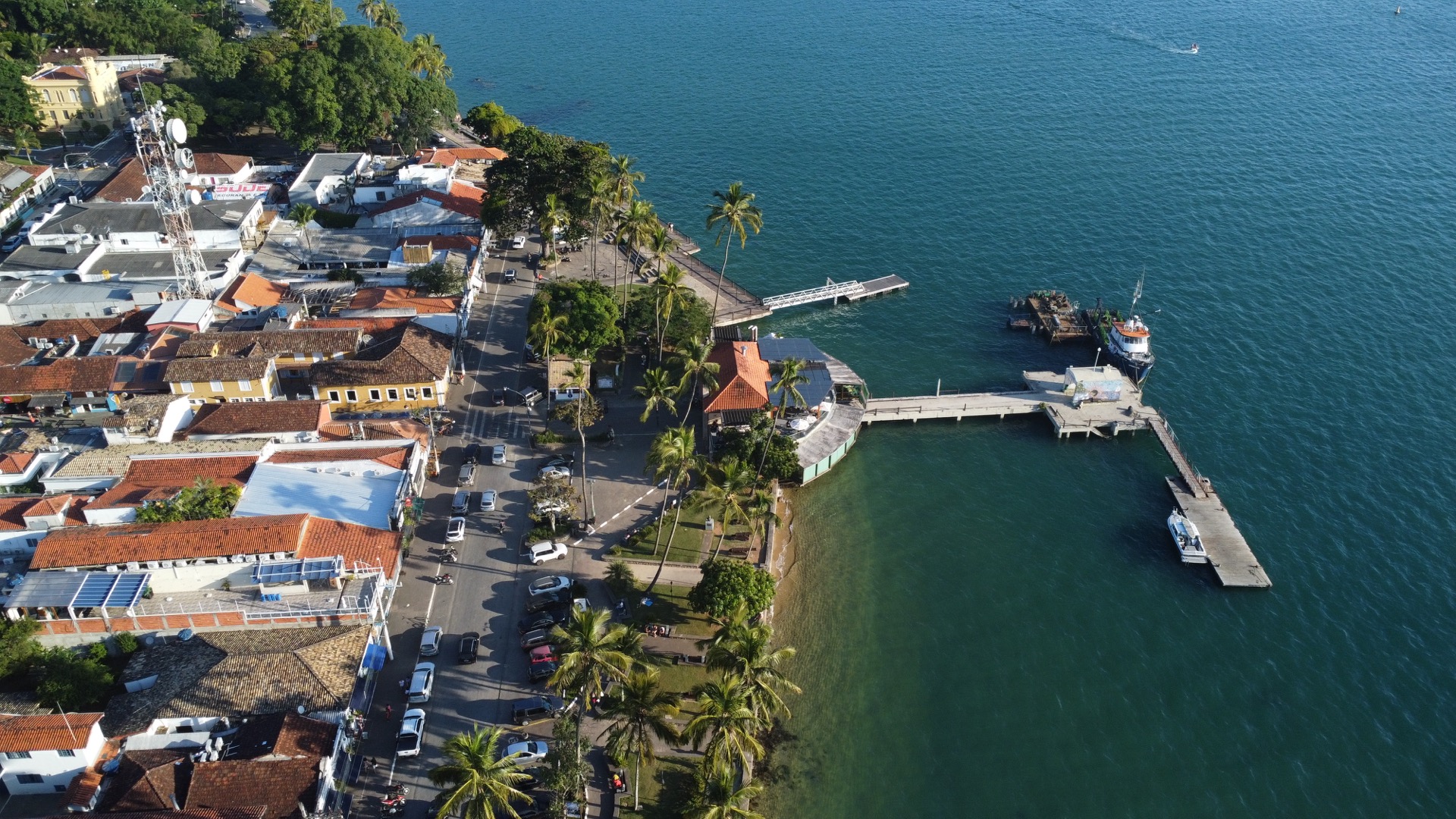 Vista aérea de Ilhabela